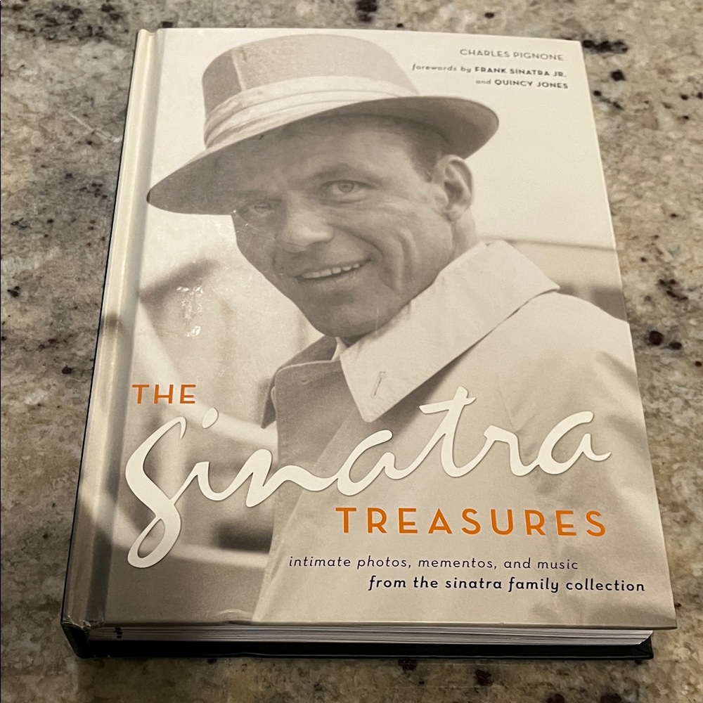 Frank Sinatra hardcover book